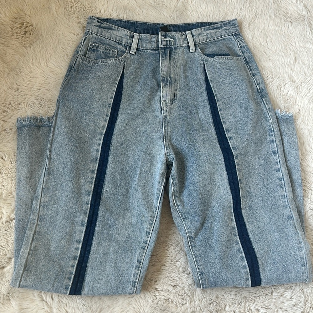 Cider denim pants
